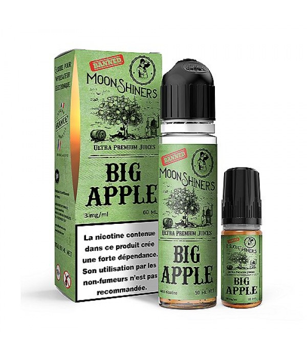 Pack 50ml + 10ml Big Apple Moonshiners - 03mg