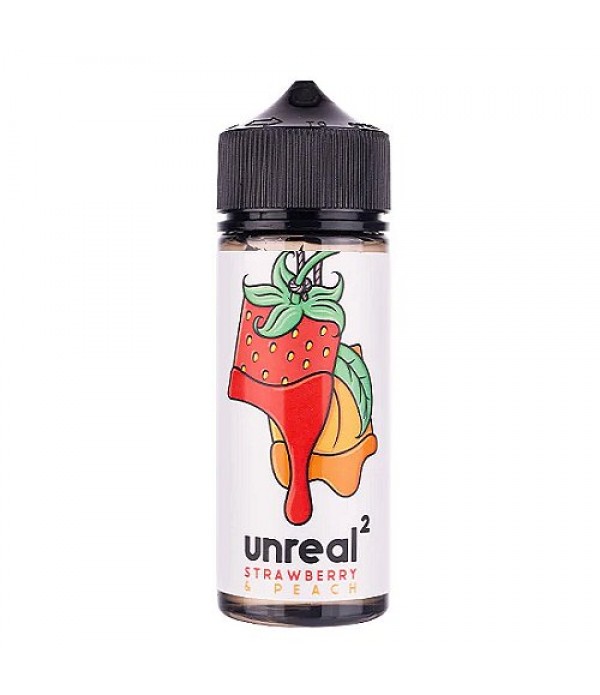 Strawberry and Peach Unreal 2 Jack Rabbit 100ml