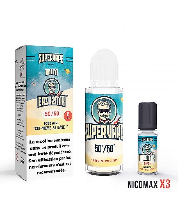 Base Mini Easy 2 Mix 50/50 06mg 100ml SuperVape