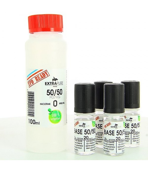 Pack Base 140ml 50/50 06mg Extrapure