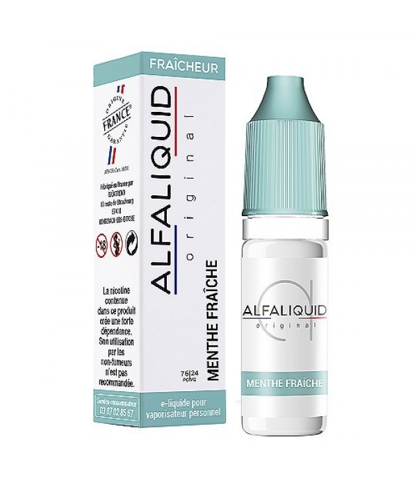 Menthe Fraîche Alfaliquid 10ml